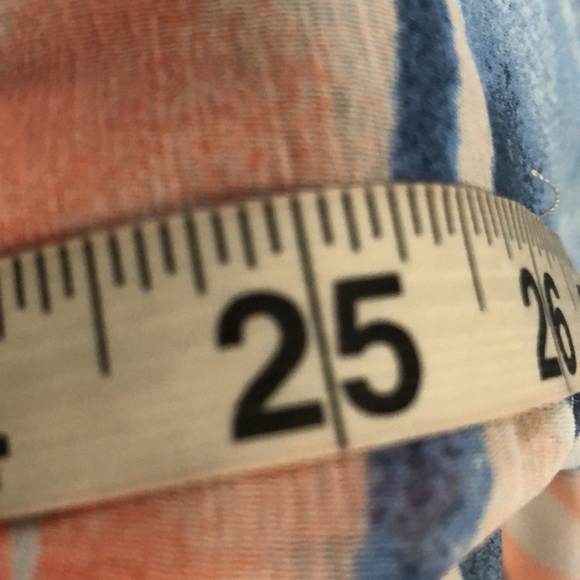 Chicos sheer asymmetric hem blouse over top Sz S/M - Picture 15 of 16